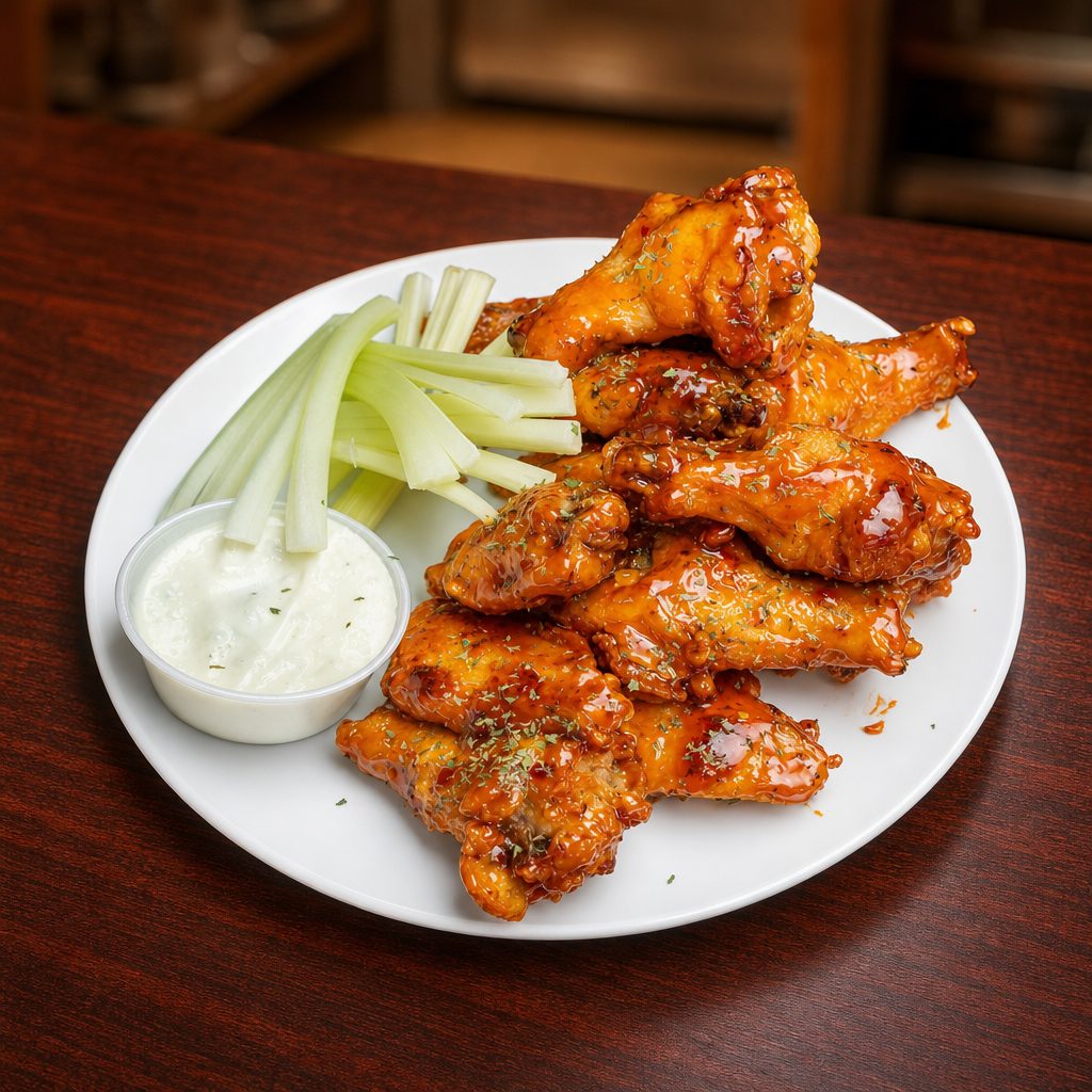 12 Jumbo Wings.
