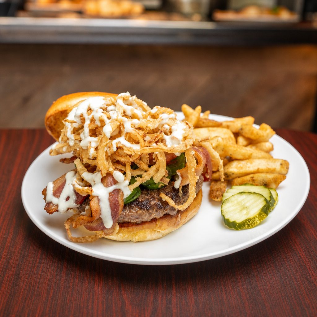 Bedazzled Burger.