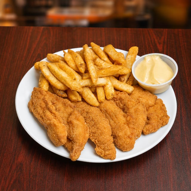 Chicken Tender Platter.
