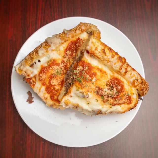 Pizza Cheesesteak.