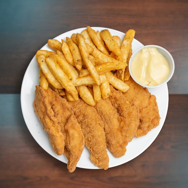 Chicken Tender Platter.